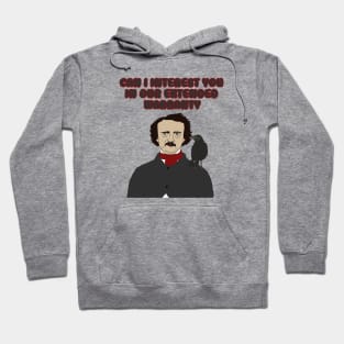 Edgar Allen Poe, Funny Meme Hoodie